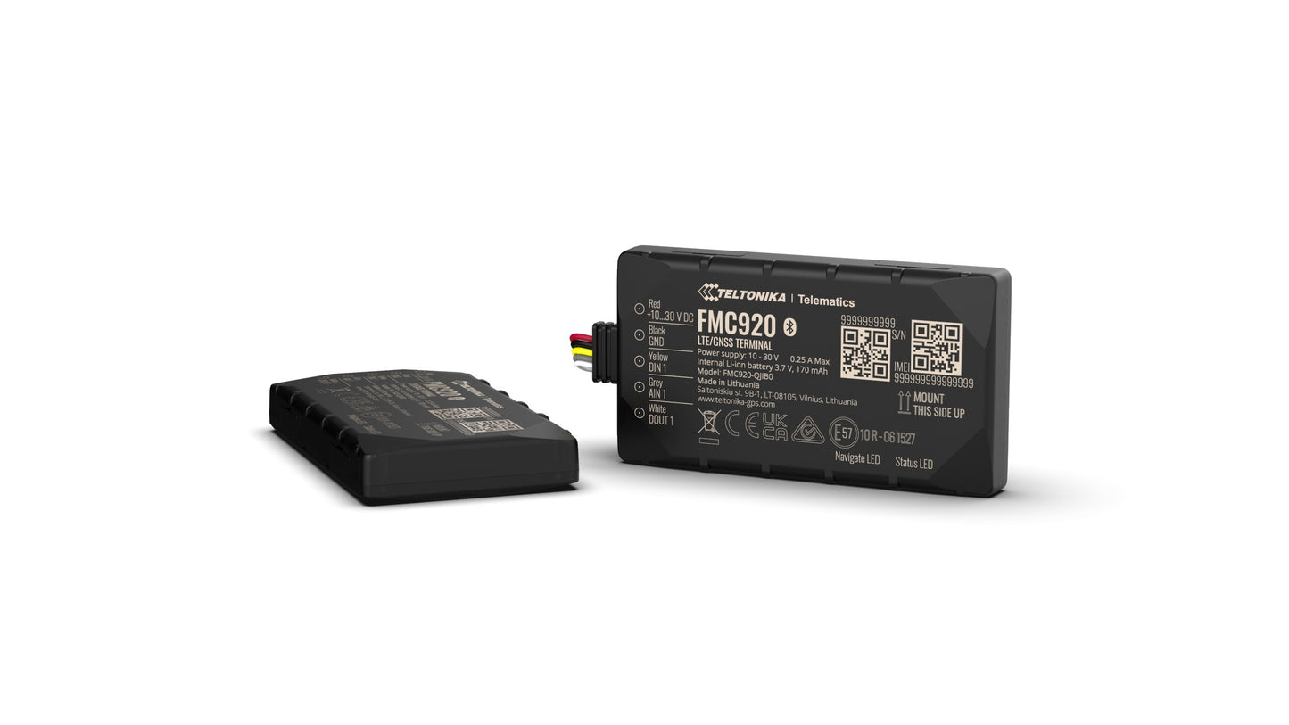 Teltonika FMC920-QKIB0 Universale Rilevatore GPS Nero