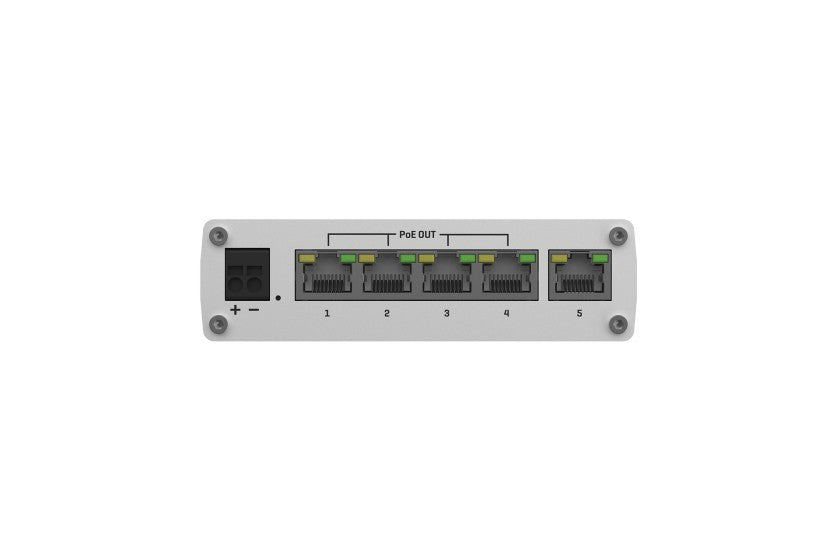 Teltonika TSW101 Gigabit Ethernet (10/100/1000) Supporto Power over Ethernet (PoE) Metallico