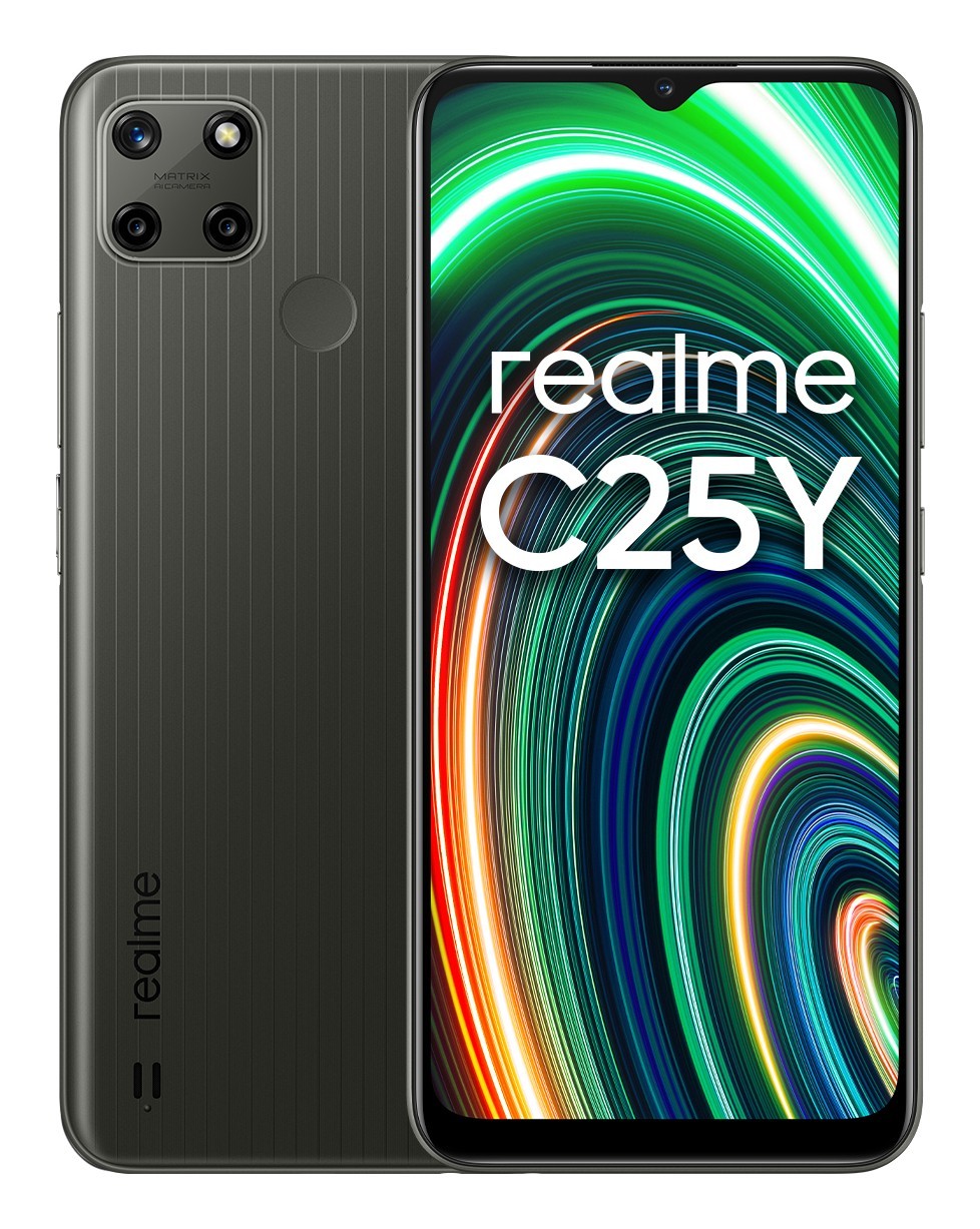 TIM realme C25Y 16,5 cm (6.5") Doppia SIM Android 11 4G Micro-USB 4 GB 64 GB 5000 mAh Grigio