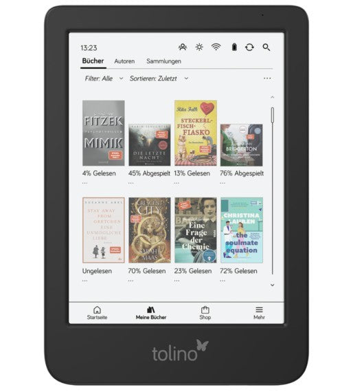 Tolino shine color lettore e-book Touch screen 16 GB Wi-Fi Nero