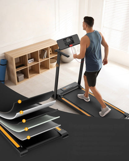 Urevo Foldi Mini black tapis roulant 1002 x 410 mm 10 km/h