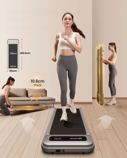 Urevo U1 tapis roulant 420 x 1200 mm 6 km/h