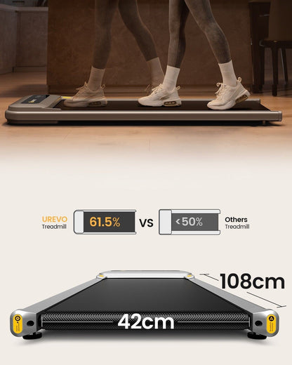 Urevo U1 tapis roulant 420 x 1200 mm 6 km/h