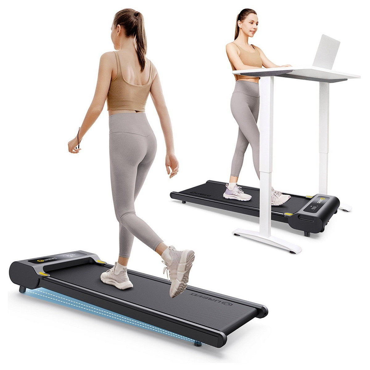Urevo URTM028 tapis roulant 1024 x 400 mm 6 km/h