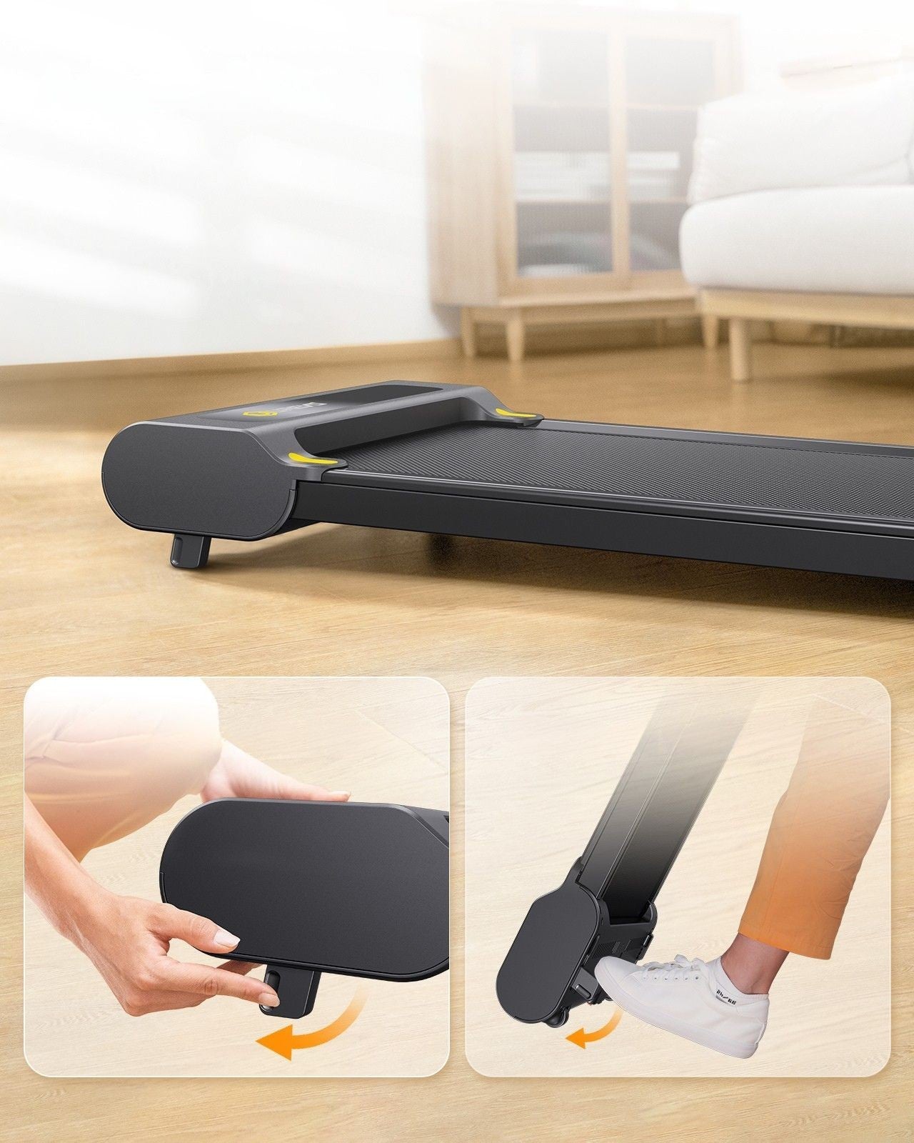 Urevo URTM028 tapis roulant 1024 x 400 mm 6 km/h