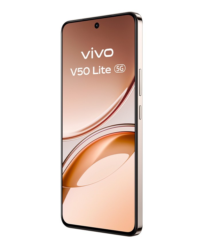 VIVO V50 Lite 5G 17,2 cm (6.77") Doppia SIM Android 15 USB tipo-C 12 GB 512 GB 6500 mAh Oro