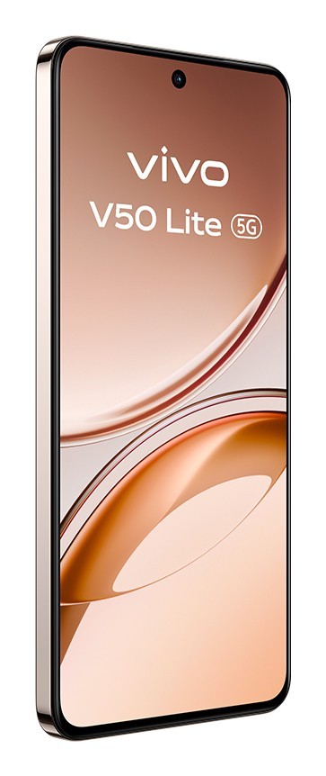 VIVO V50 Lite 5G 17,2 cm (6.77") Doppia SIM Android 15 USB tipo-C 12 GB 512 GB 6500 mAh Oro