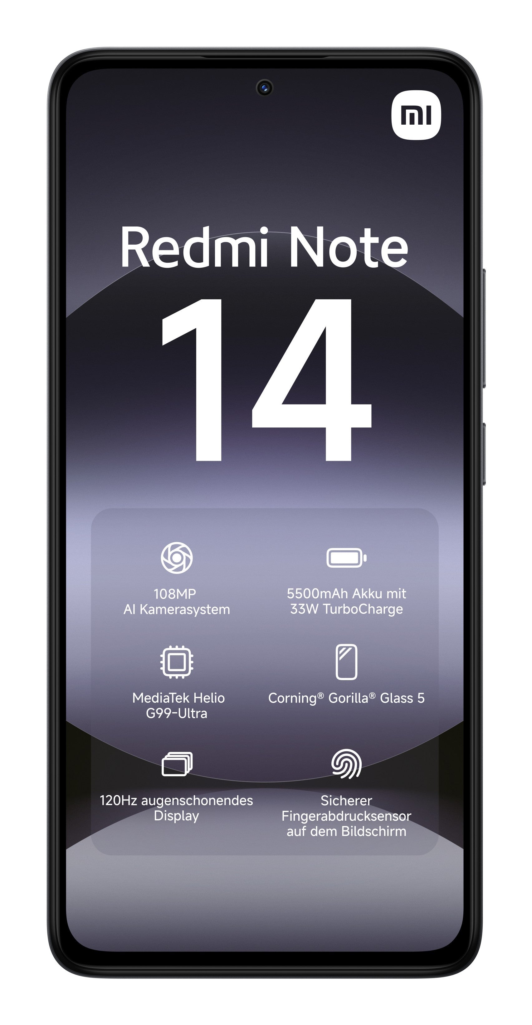 Xiaomi Redmi Note 14 16,9 cm (6.67") Dual SIM ibrida 4G USB tipo-C 6 GB 128 GB 5500 mAh Nero
