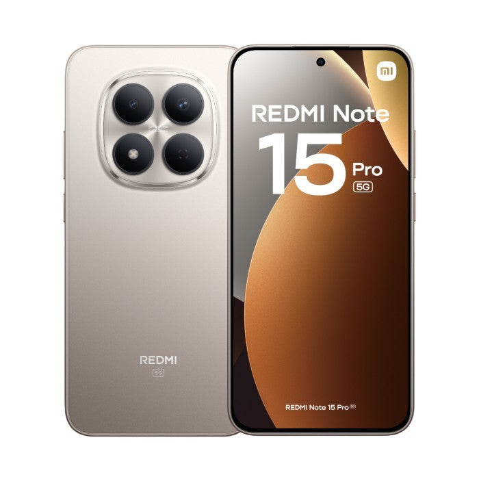 Xiaomi Redmi Note 15 Pro 5G 17,4 cm (6.83") Doppia SIM USB tipo-C 12 GB 512 GB 6580 mAh Titanio