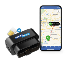 IoT YUKAtrack AIO GPS OBD2 Car Tracker with SIM + Data Flat