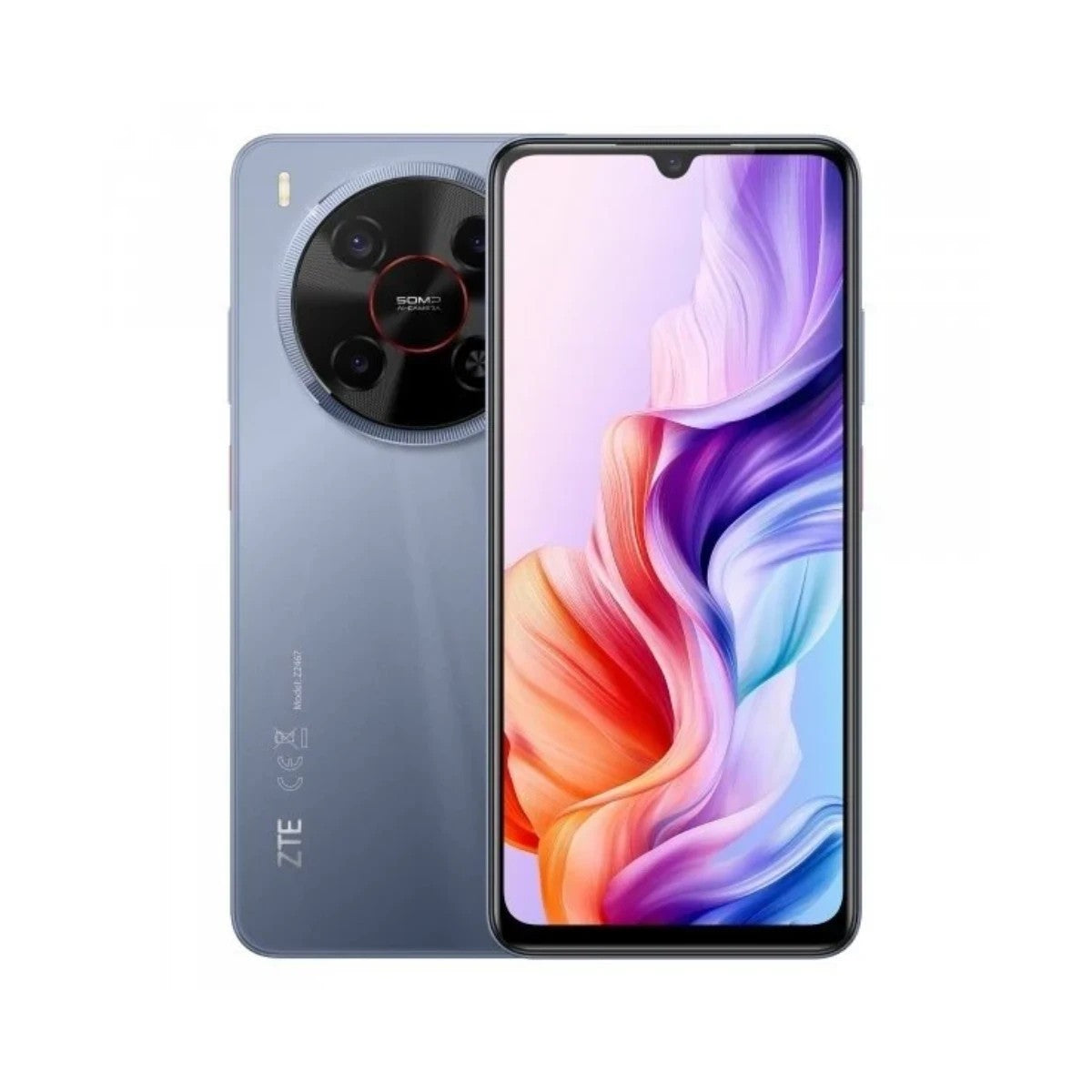 ZTE Blade V70 Max 17,5 cm (6.9") Doppia SIM Android 15 4G USB tipo-C 4 GB 256 GB 5200 mAh Grigio